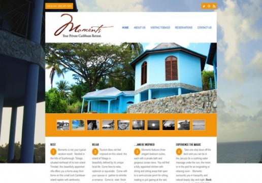 Moments Tobago (Travel Site, 2011)