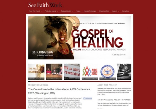 The Gospel of Healing Vol (Film Blog Site, 2011)
